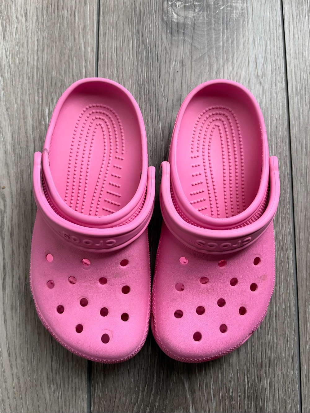 Crocs Pink Slip-On Clog Sandals
